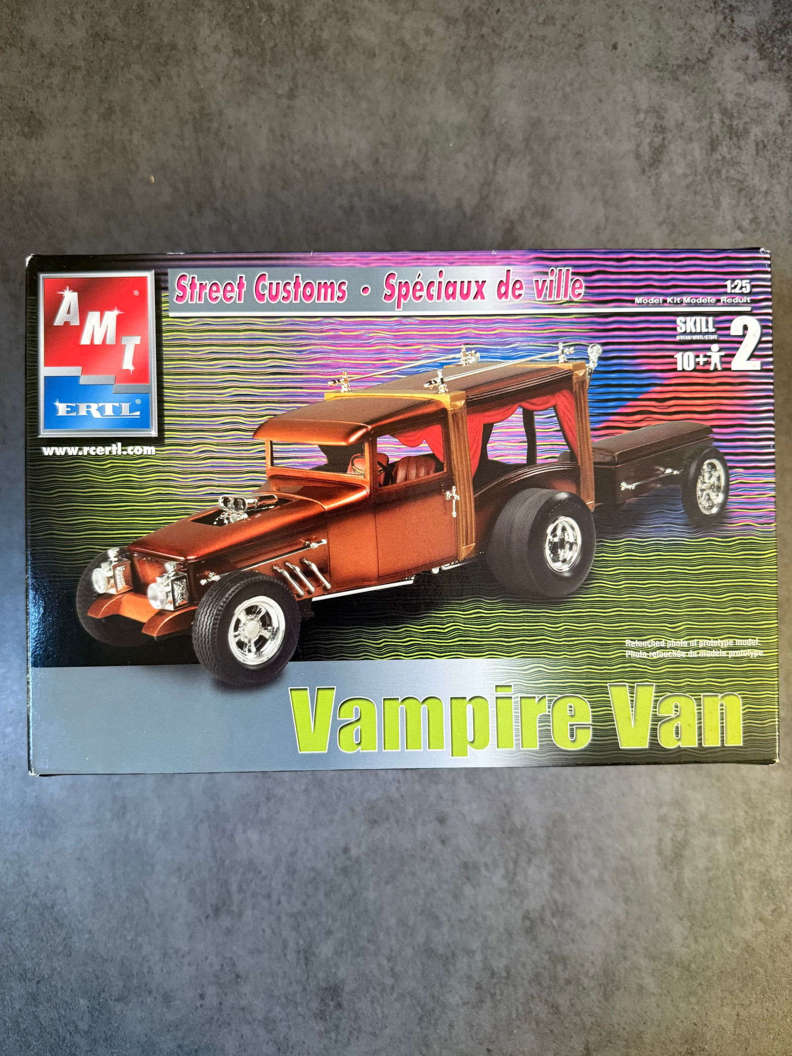 AMT/ERTL “Vampire Van” Street Customs Model Kit, 1:25 Scale (1 of 2)