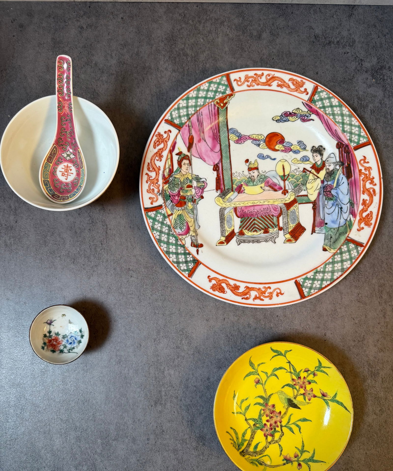 Group of Asian Decorative Porcelain, 21st Century (1 of 3)