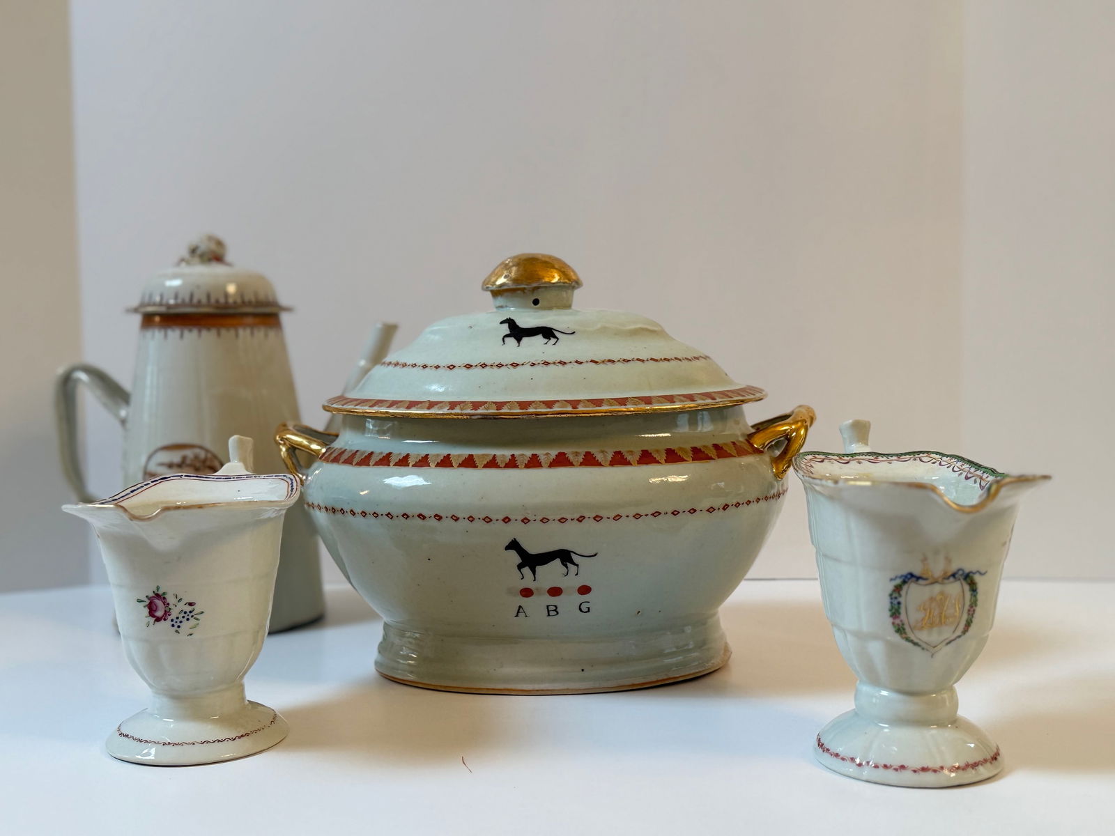 Lot of Chinese Export Porcelain,Qing Dynasty (1 of 4)