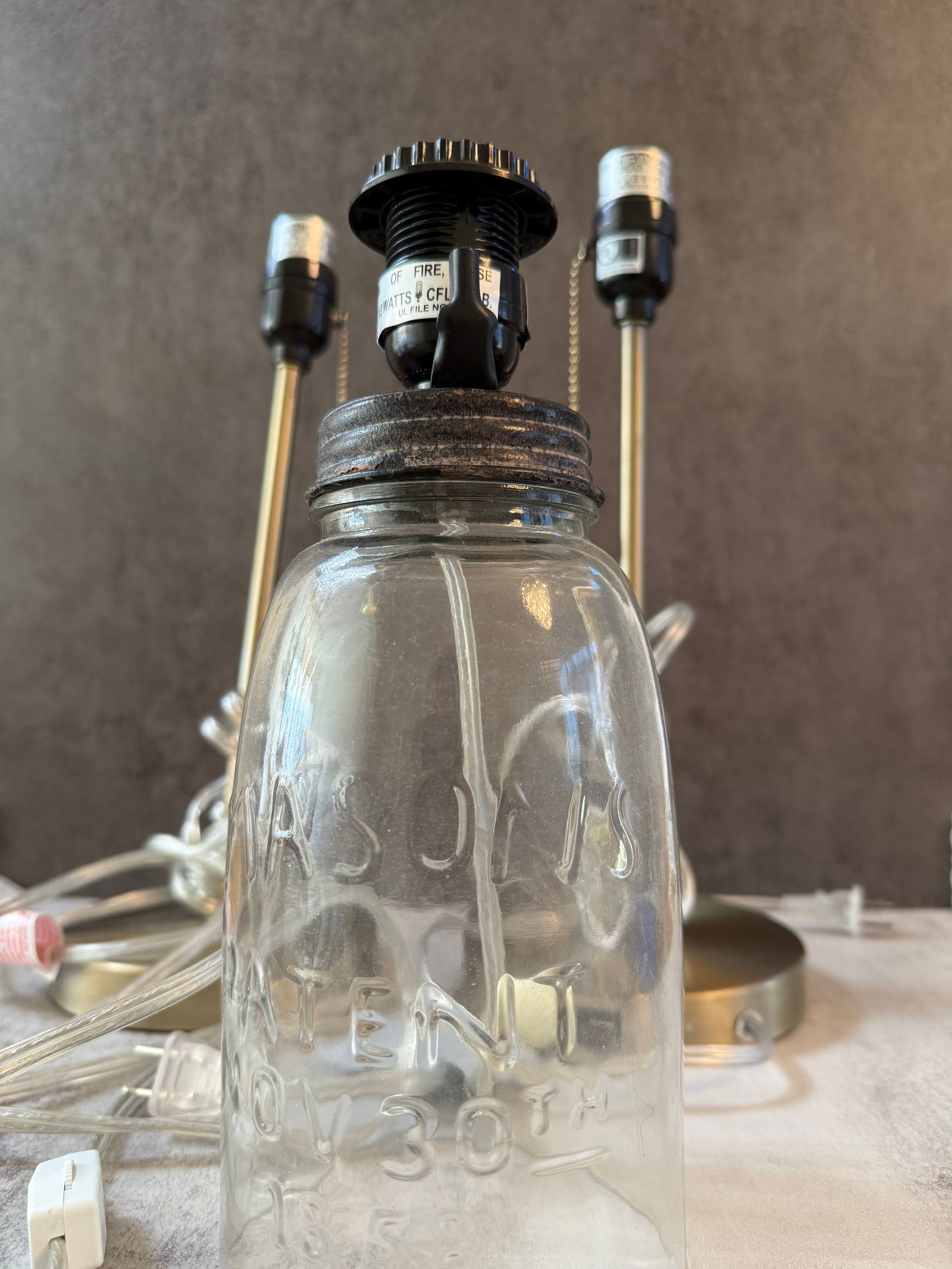 Set of Three Table Lamps (1 of 2)