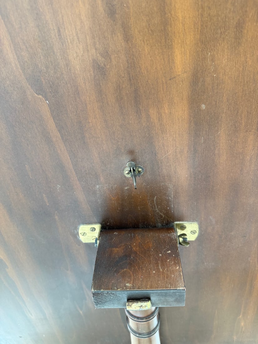 Antique Chinese Hand-Painted Tilt-Top Table with Bird and Chrysanthemum Design - 19th/Early 20th - 3