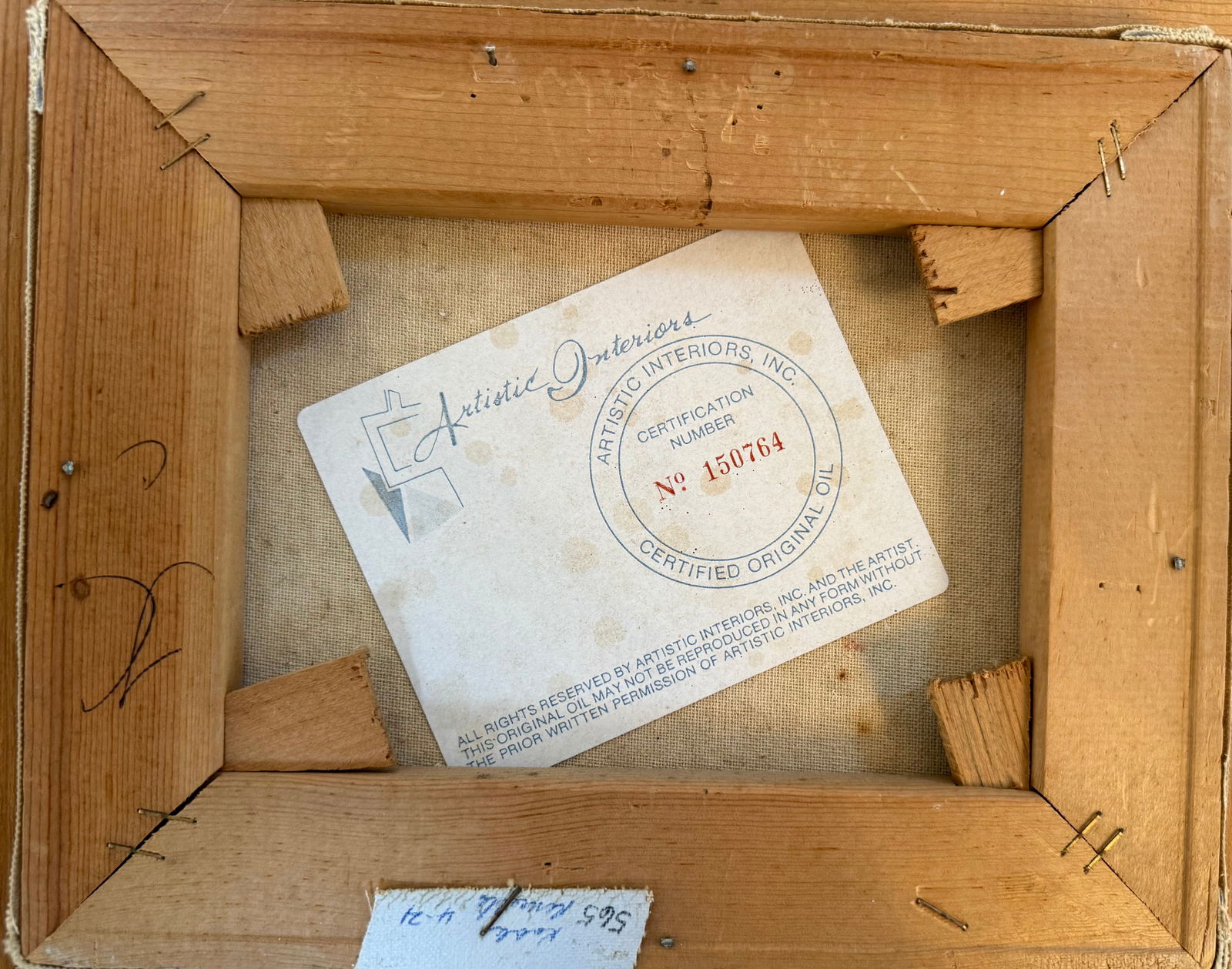 Signed Pair of Framed European Street Scene Oil Paintings on Canvas, Owens & Burnett Label, 16 x 18 - 4