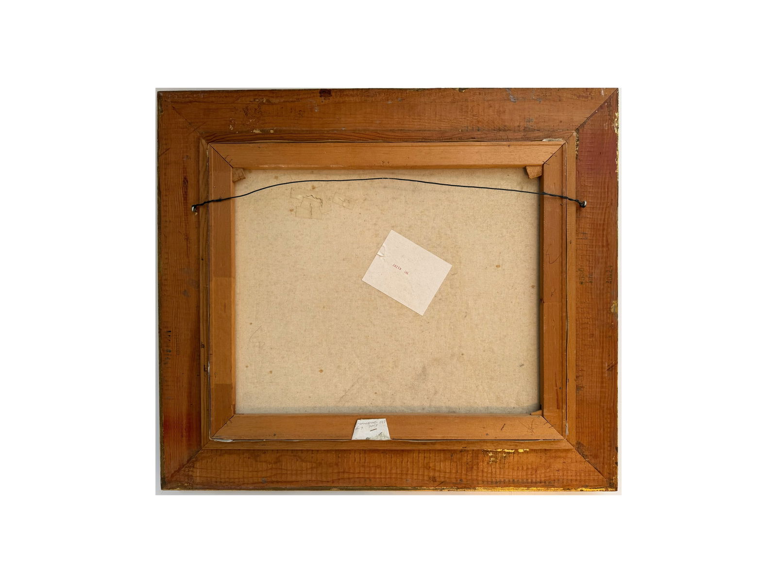 Signed Oil Painting by G. Whitman, Alpine Mountain Landscape with Cabin, Framed, 32 x 28 in - 3