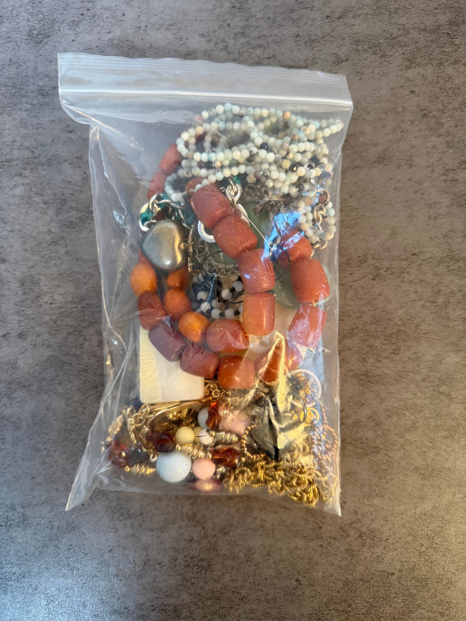 Large Group of Costume and Vintage Jewelry Including Beaded Necklaces, Bracelets, Earrings and More - 2