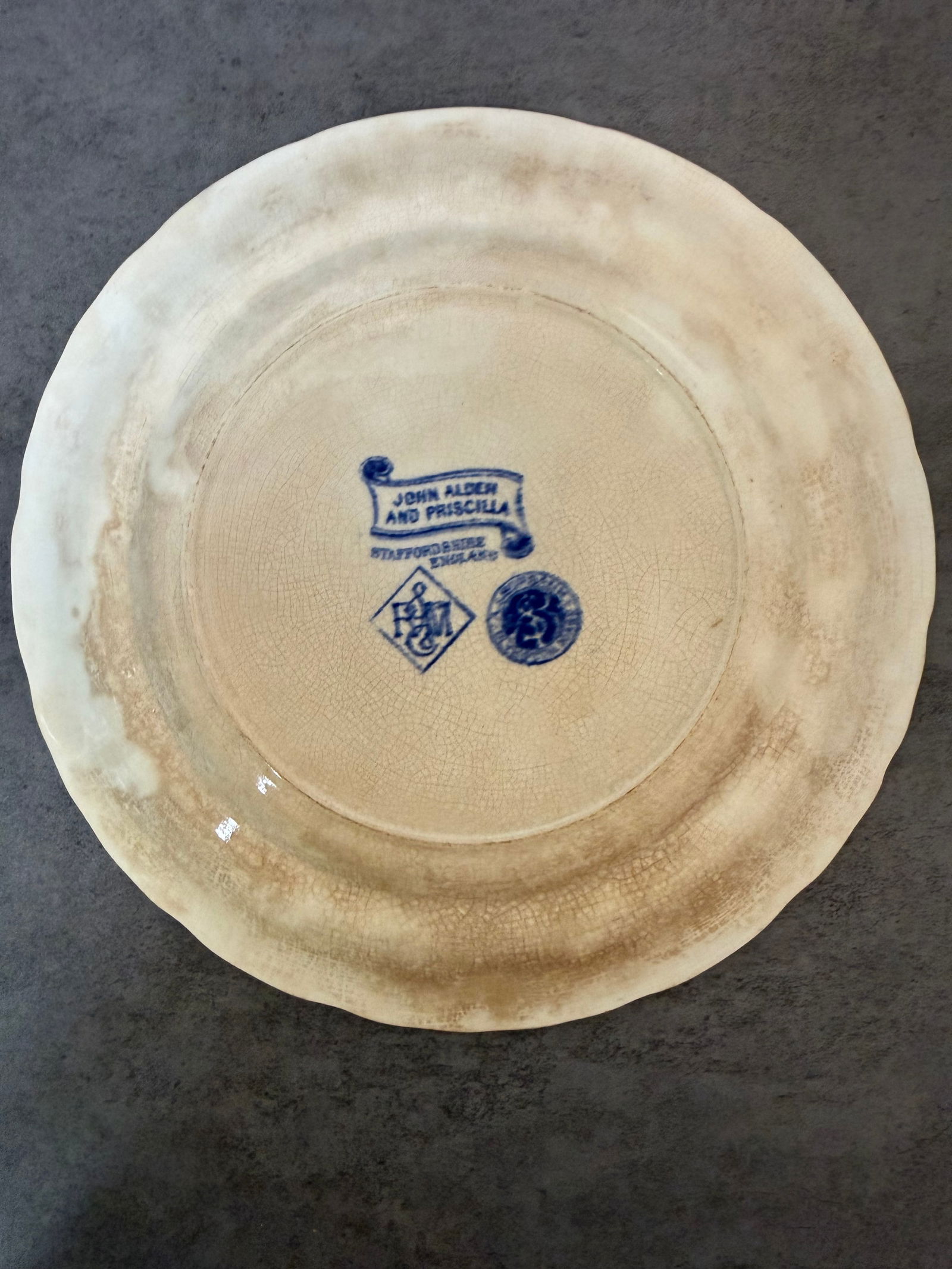 Collection of Blue & White Transferware Plates Including Booths Willow, Staffordshire & Others, 20th - 10