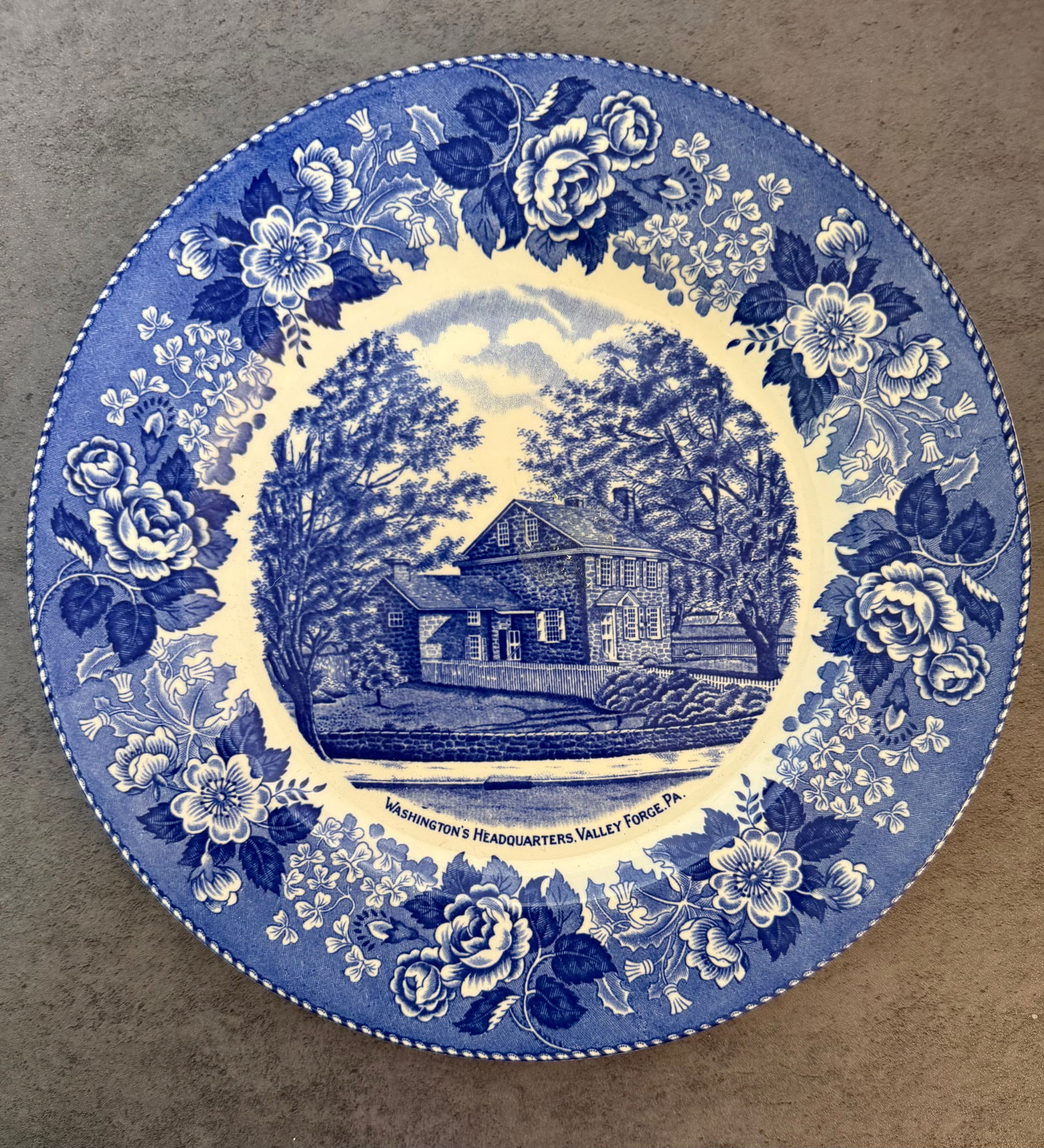 Collection of Blue & White Transferware Plates Including Booths Willow, Staffordshire & Others, 20th - 7
