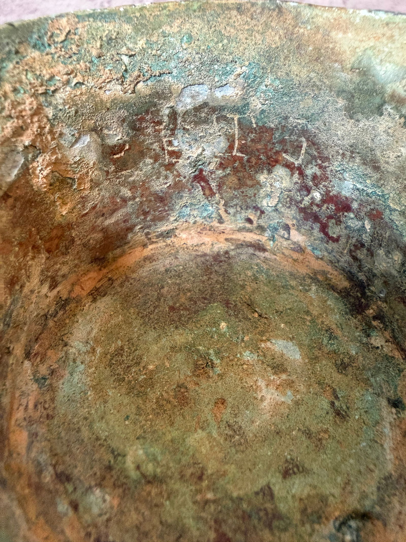 Chinese Archaistic Bronze Ritual Gu Vase - 6