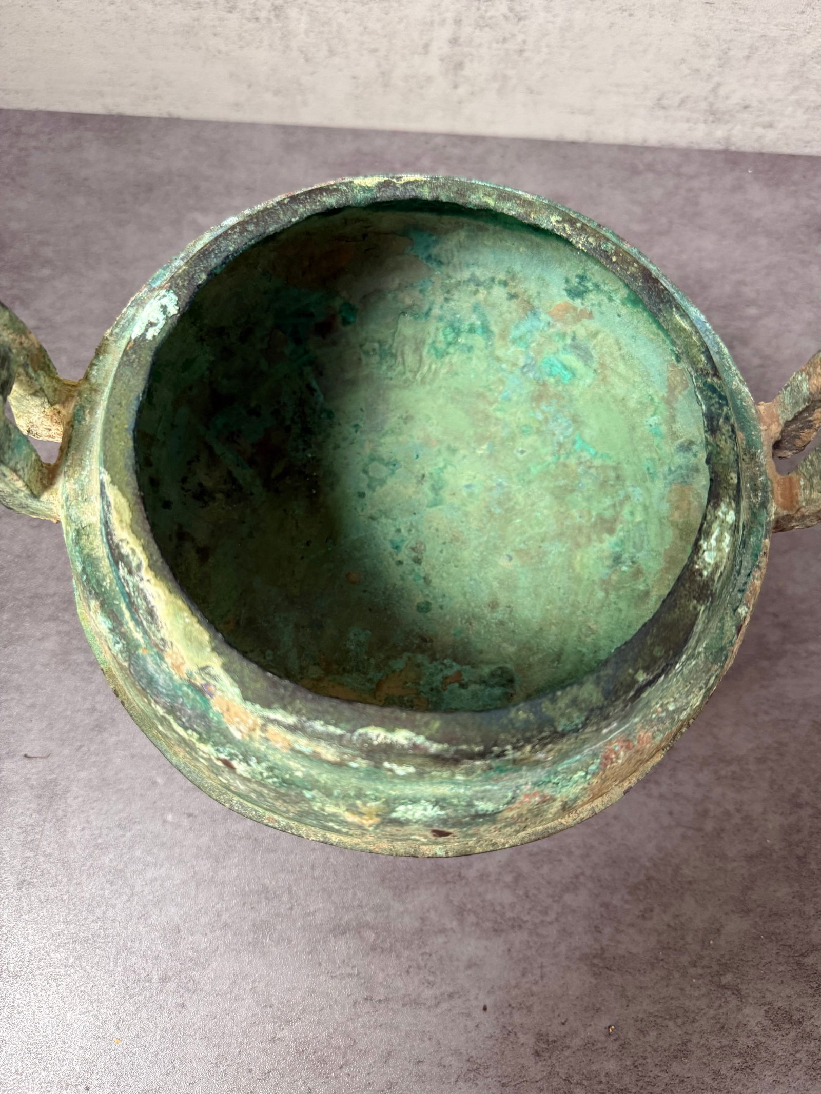 Antique Chinese Archaic Style Bronze Tripod Censer - 2