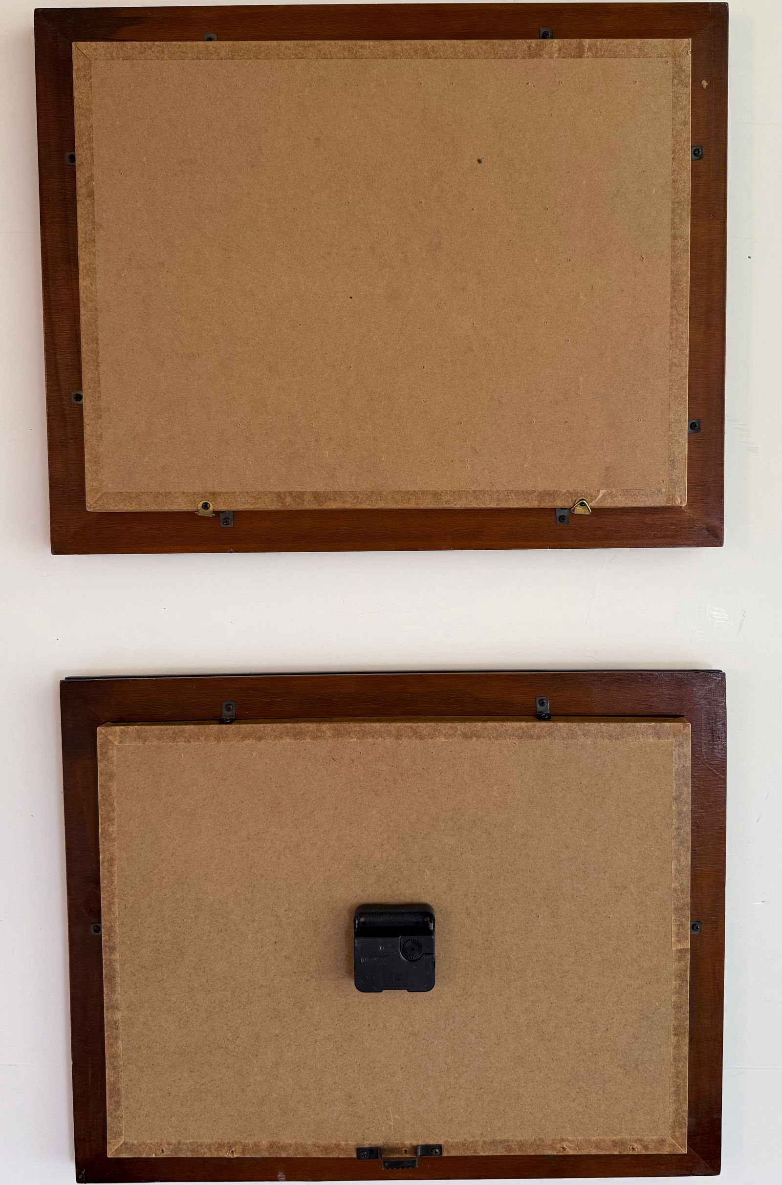 Pair of Vintage Nautical Maritime Shadow Box Displays — Sailor's Knots, Ship Models, Compass & - 2