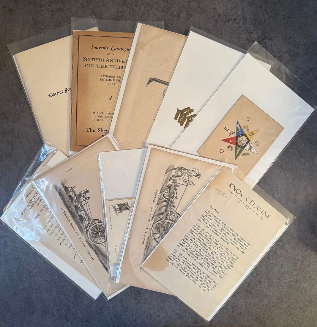 Large Vintage Ephemera Lot – Photographs, Letters, Booklets, Prints & Paper Collectibles - 3