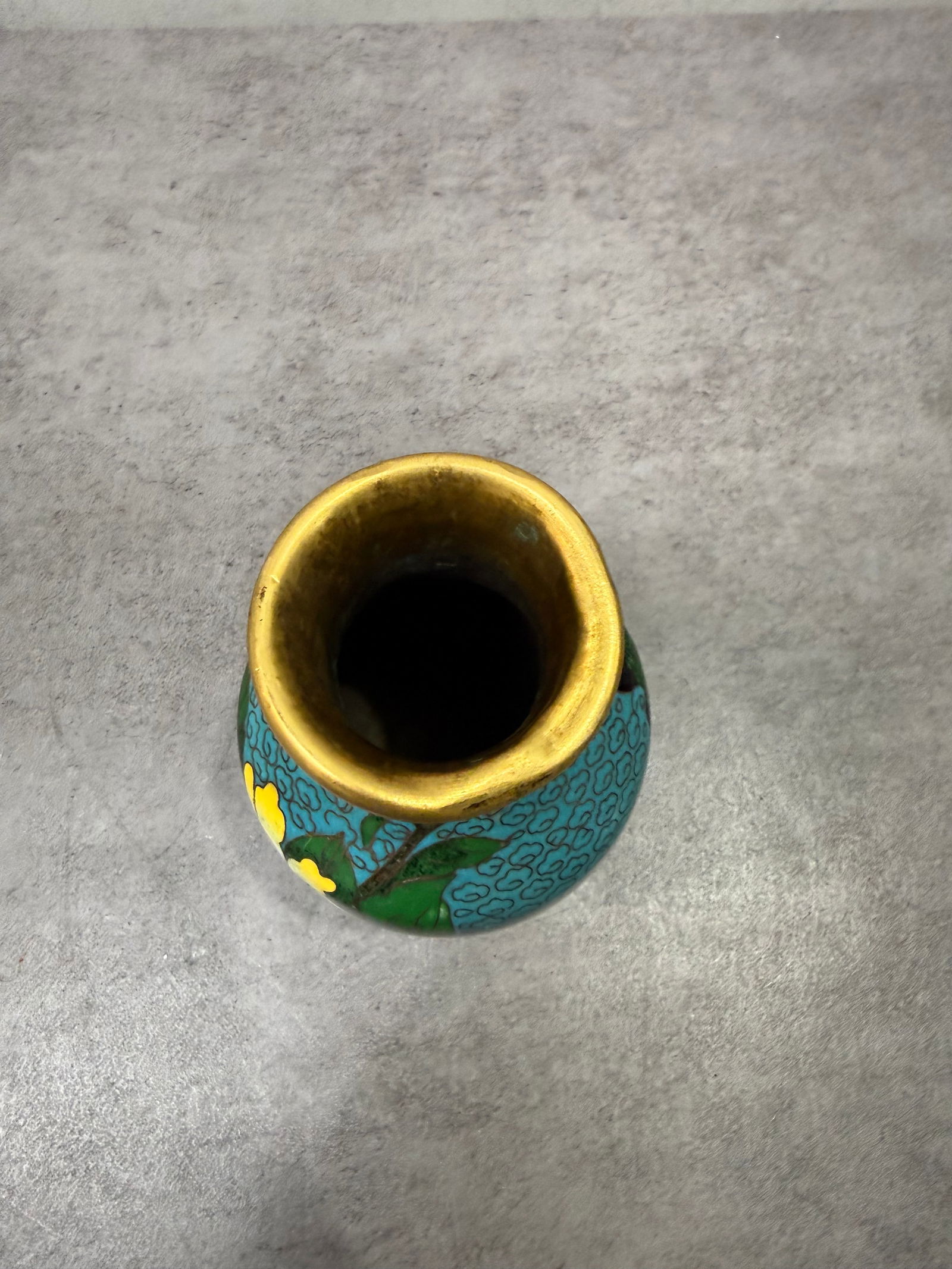 Chinese Cloisonné Enamel Spice Containers and Miniature Vase, Group of Five - 2