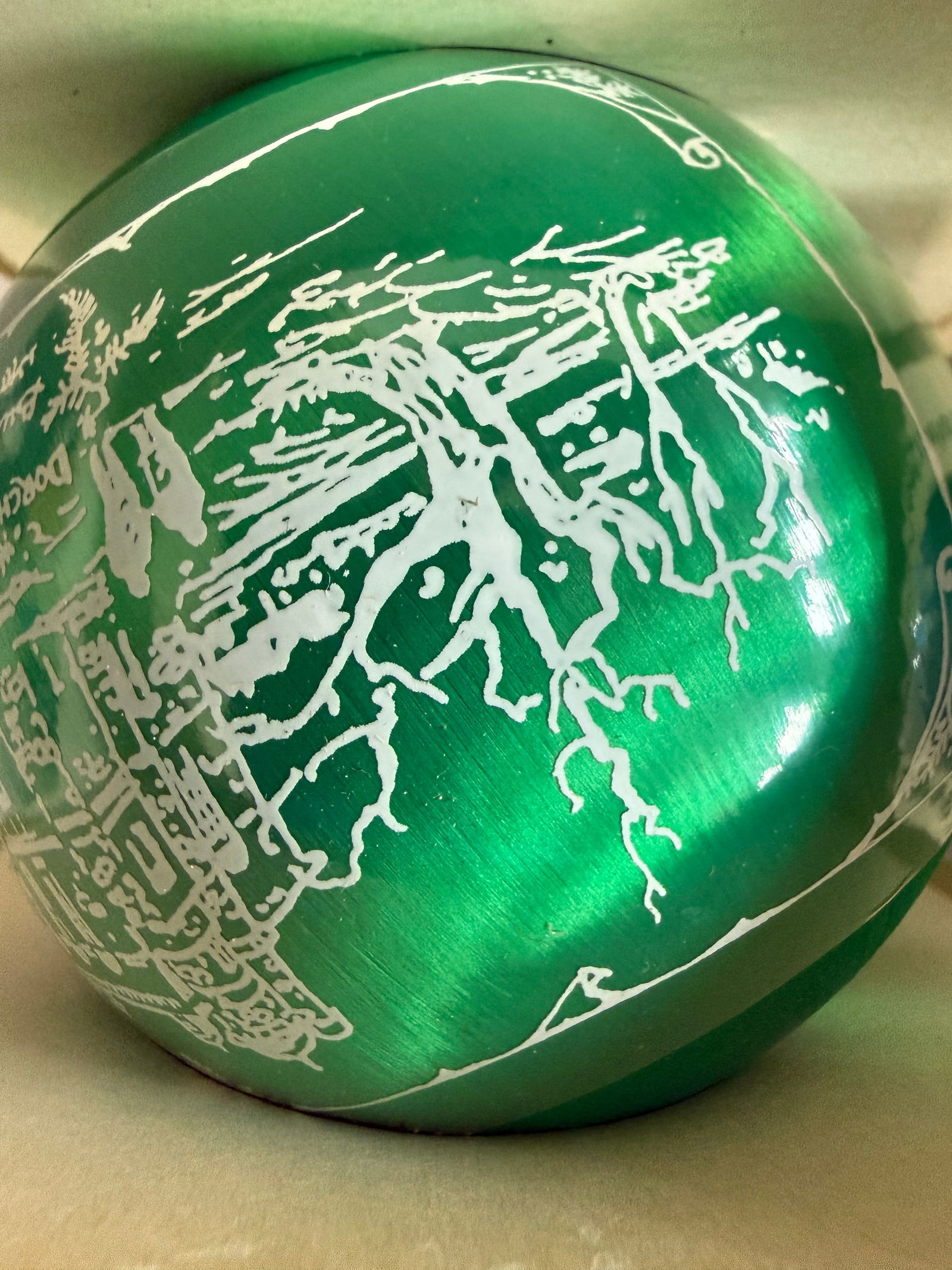 Lot of 7 Vintage Limited Edition Christmas Ornaments, Silk Wrapped Decorative Holiday Baubles in Box - 9