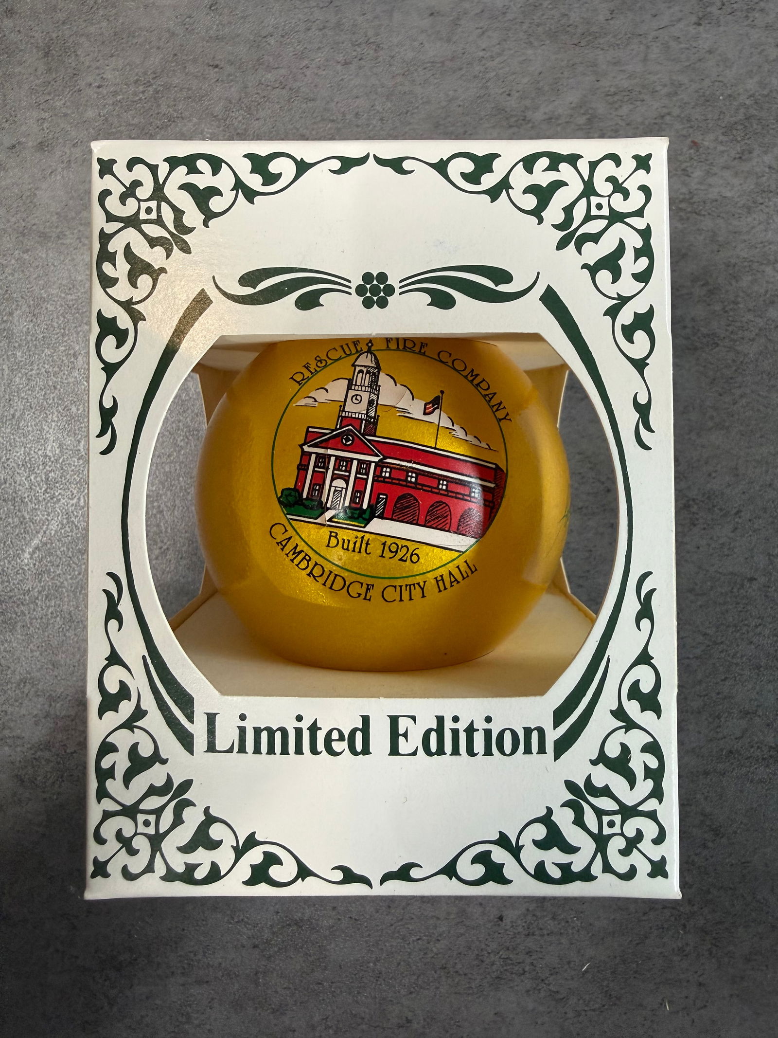 Lot of 5 Limited Edition Christmas Ornaments, Treasured Scenes Holiday Baubles in Original Boxes - 2