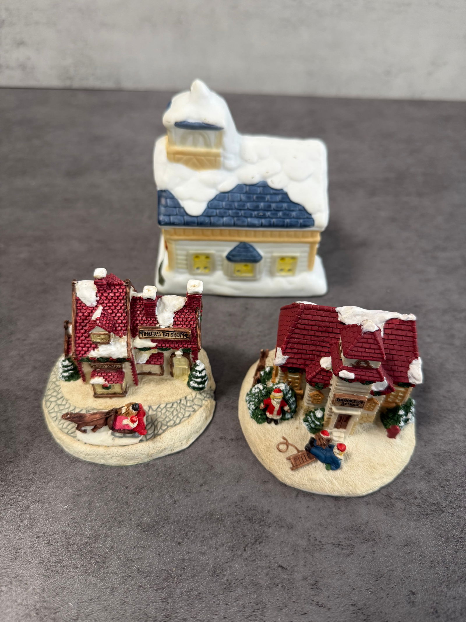 Lot of Vintage Building Ornaments, Limited Edition Village Houses & Landmarks in Original Boxes - 3
