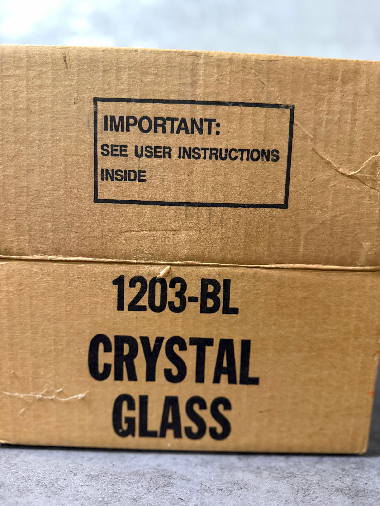 Crystal Glass Candle Holder Vase Set 2 Ruffled Edge Pedestal 1203-BL NIB - 2