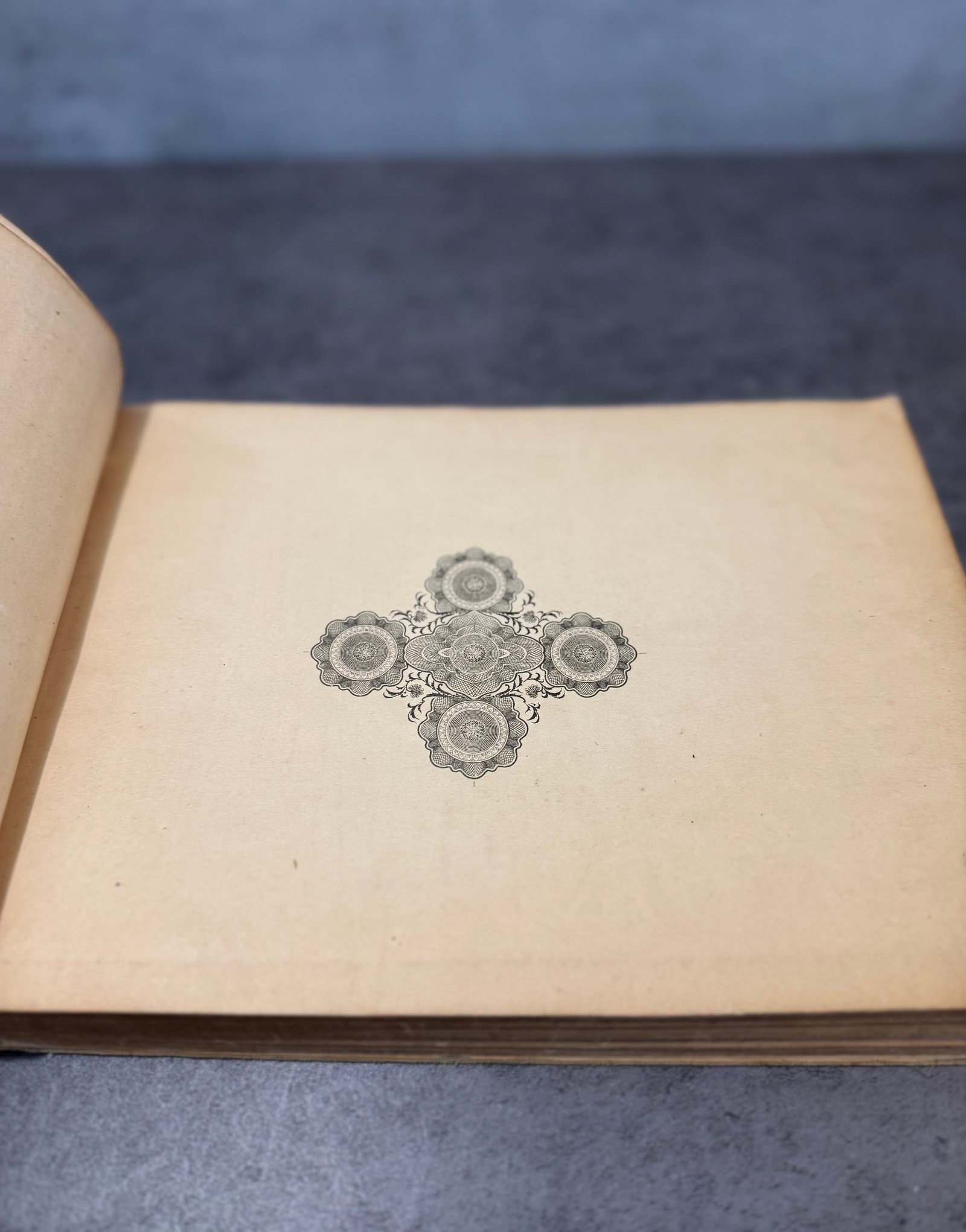 Japanese Kamon Monsho Pattern Woodblock Reference Book - 3