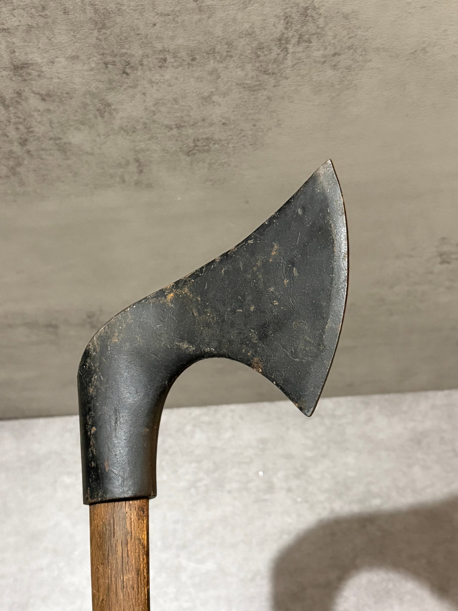 Pair of Antique Hand Forged Iron Hatchets - 2
