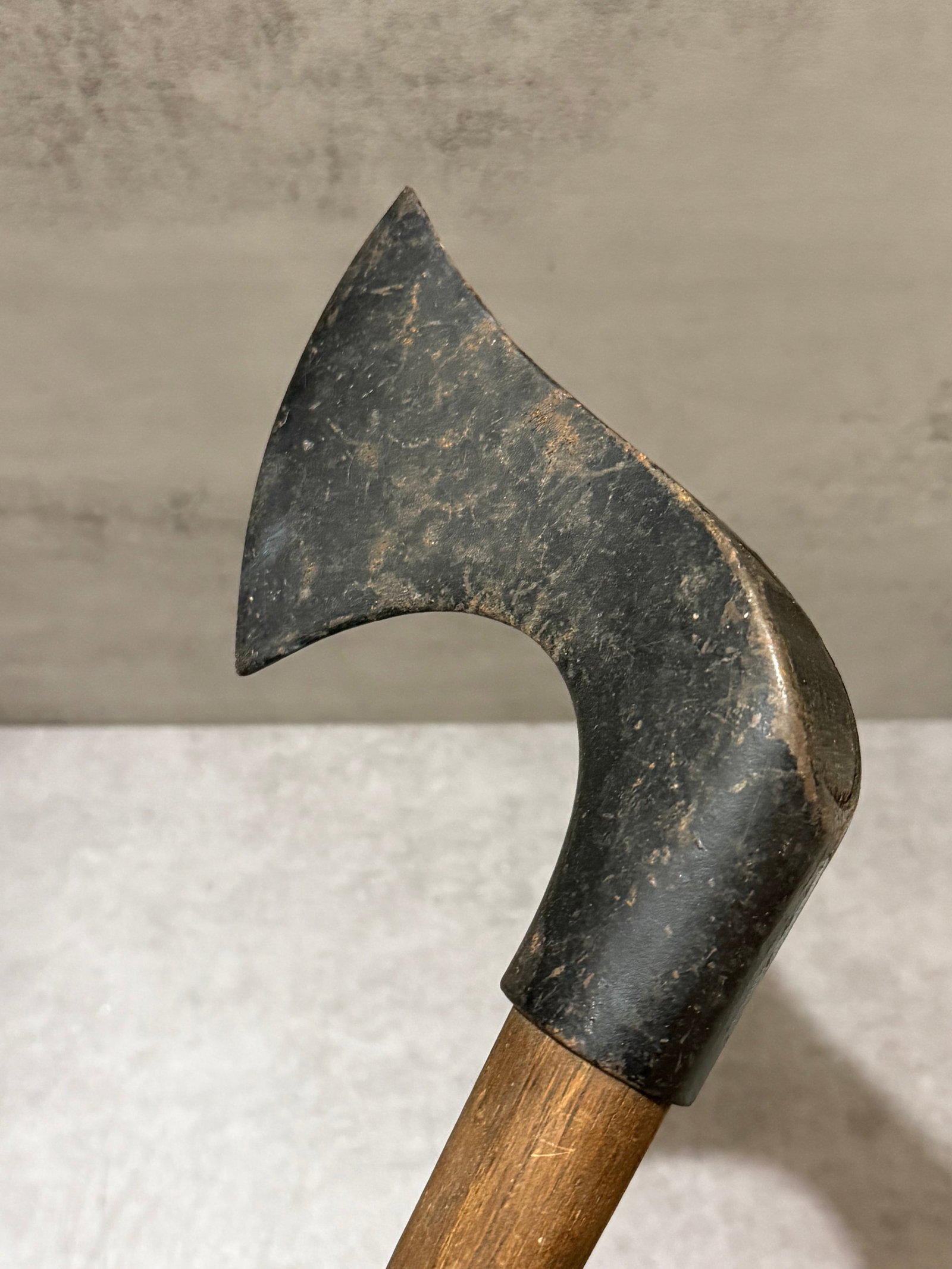 Pair of Antique Hand Forged Iron Hatchets - 3