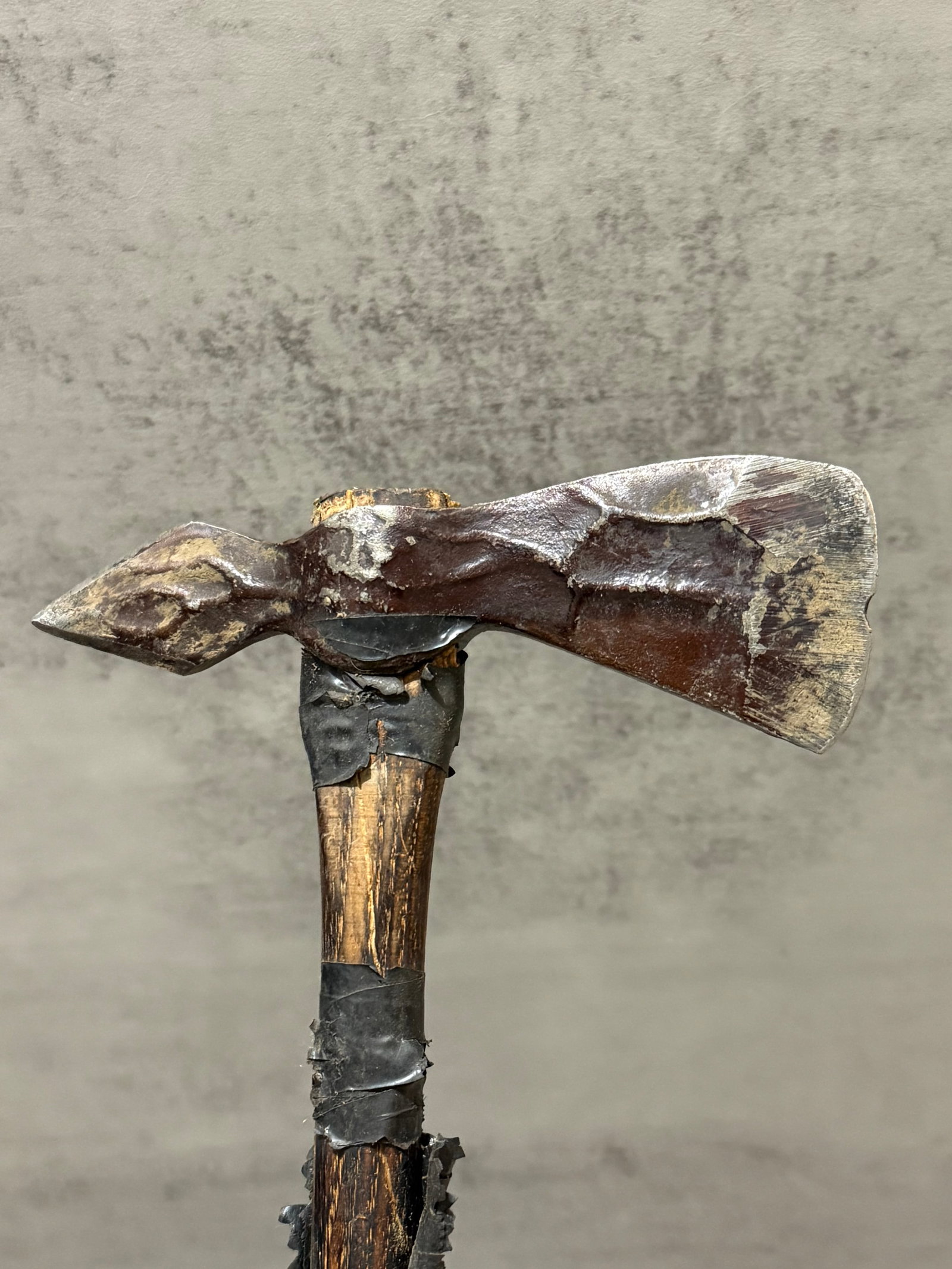 Antique Hand Forged Primitive Iron Hatchet - 2