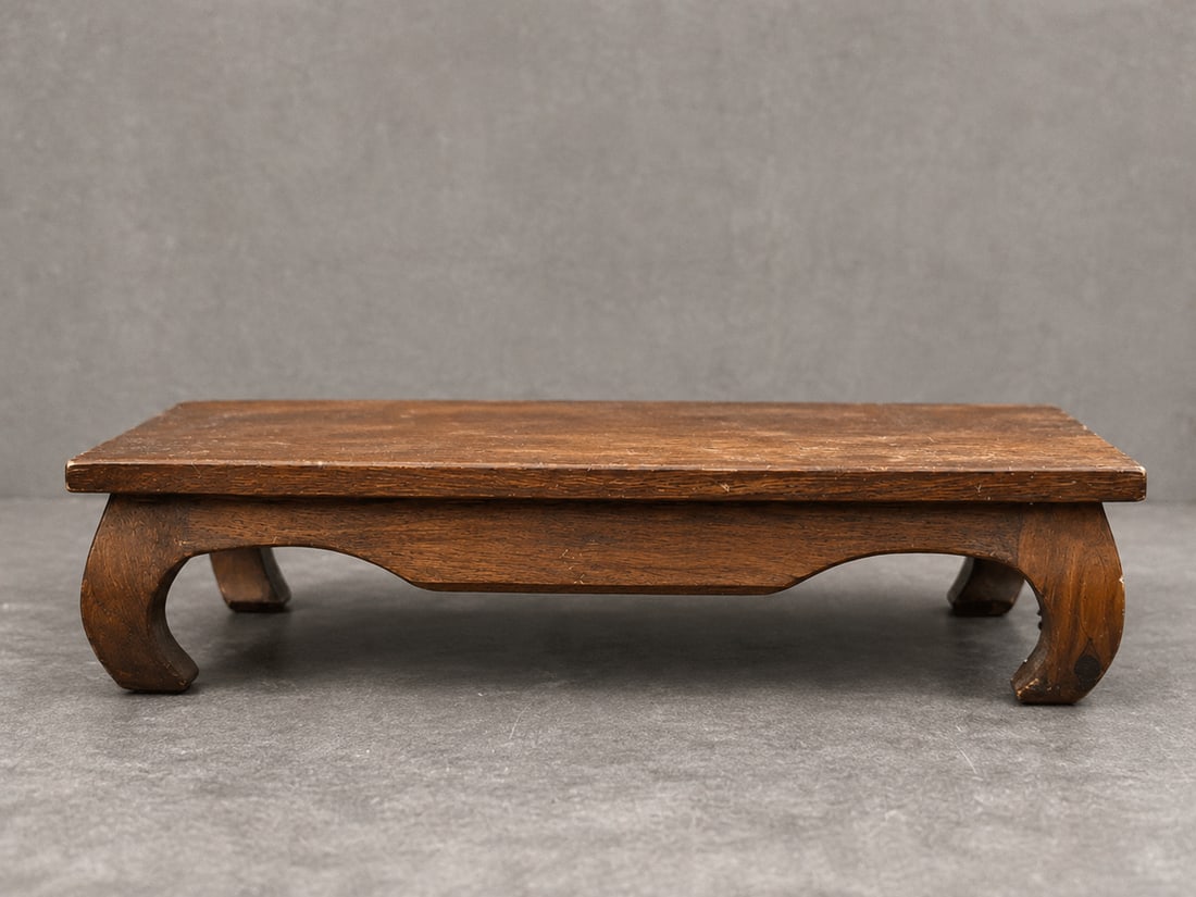 Chinese Carved Wood Display Stand (1 of 1)