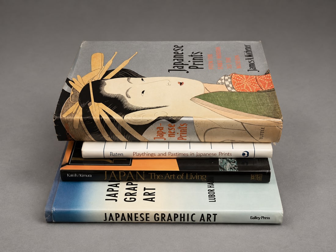 Collection of Four Books on Japanese Art and Prints (1 of 1)