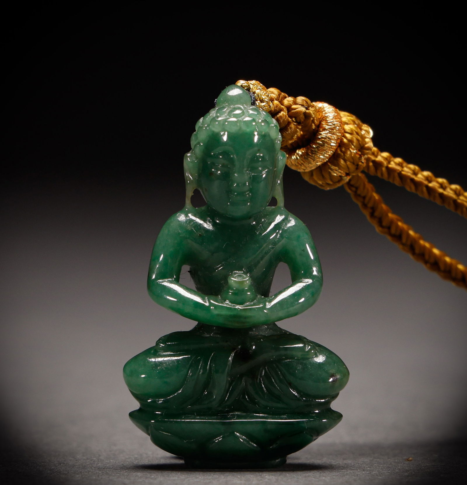 Qing Dynasty Jade Buddha (1 of 5)