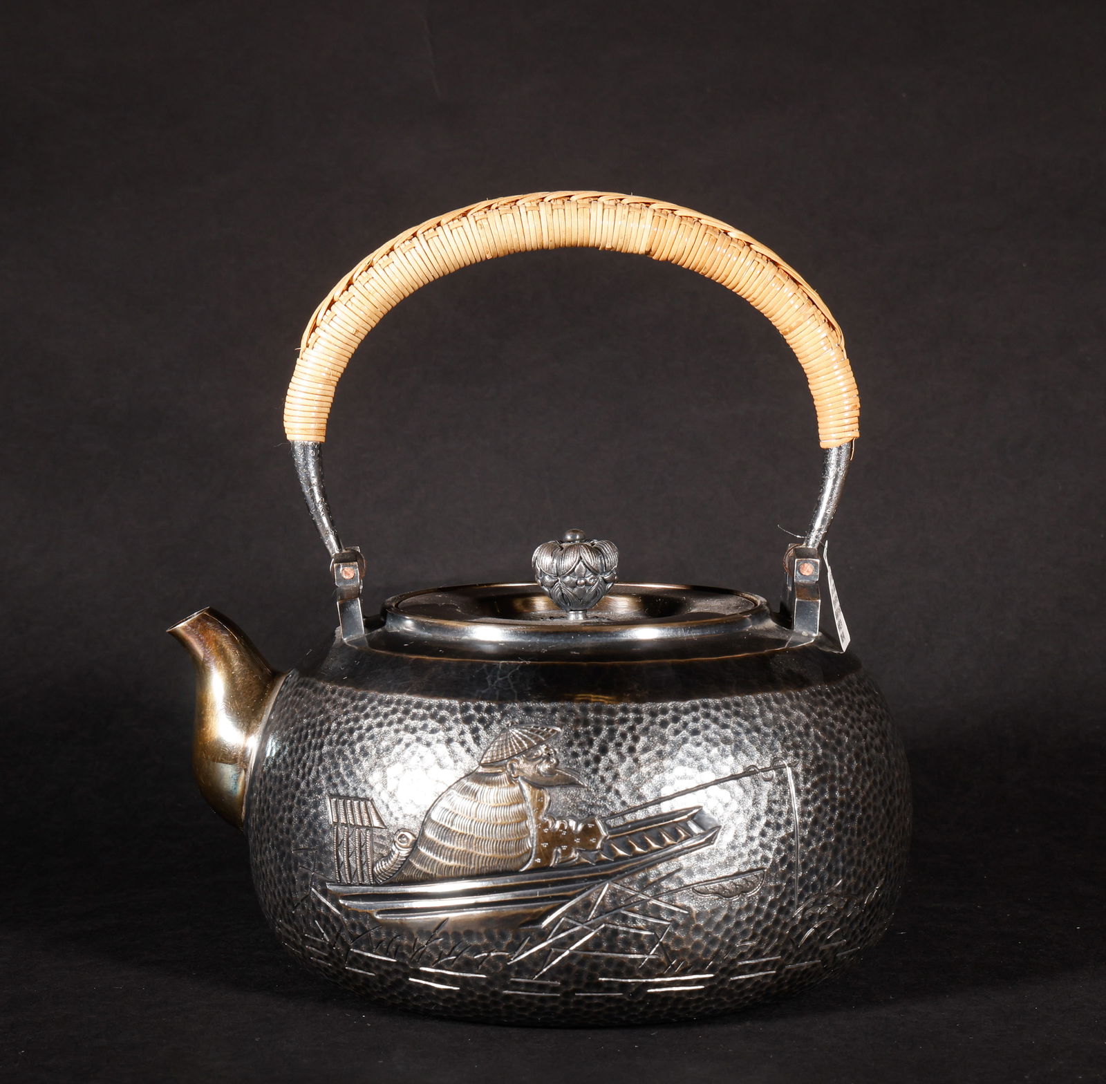 Old Japanese silver teapot (1 of 6)