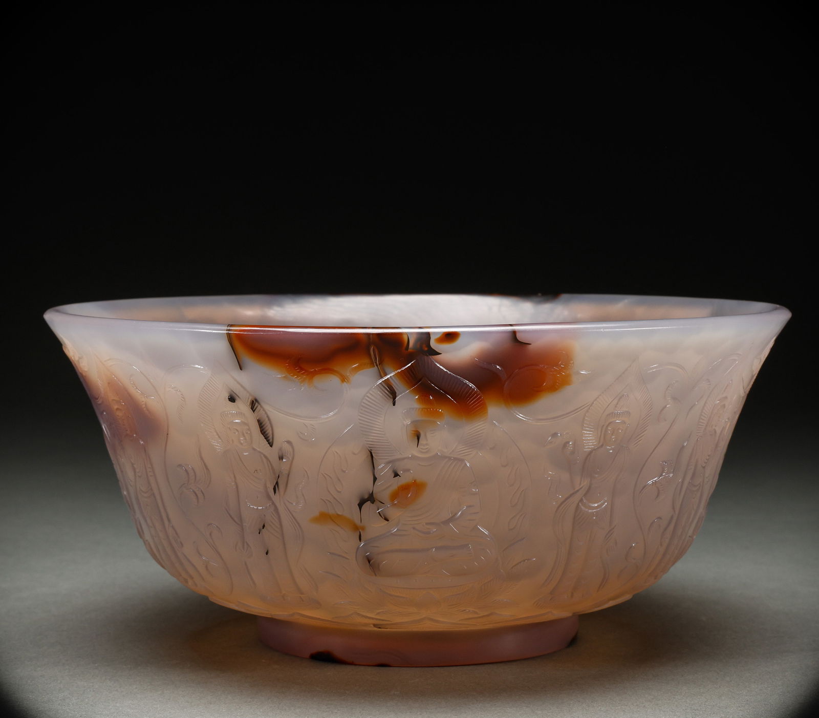 Qing Dynasty agate bowl (1 of 8)