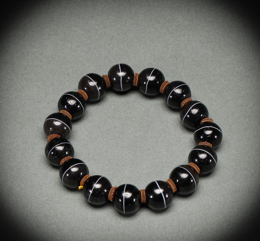 Qing Dynasty's first-line Tianzhu bracelets (1 of 6)