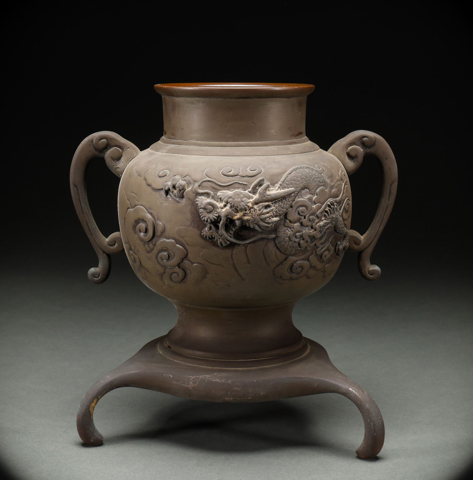 Qing Dynasty copper furnace (1 of 9)