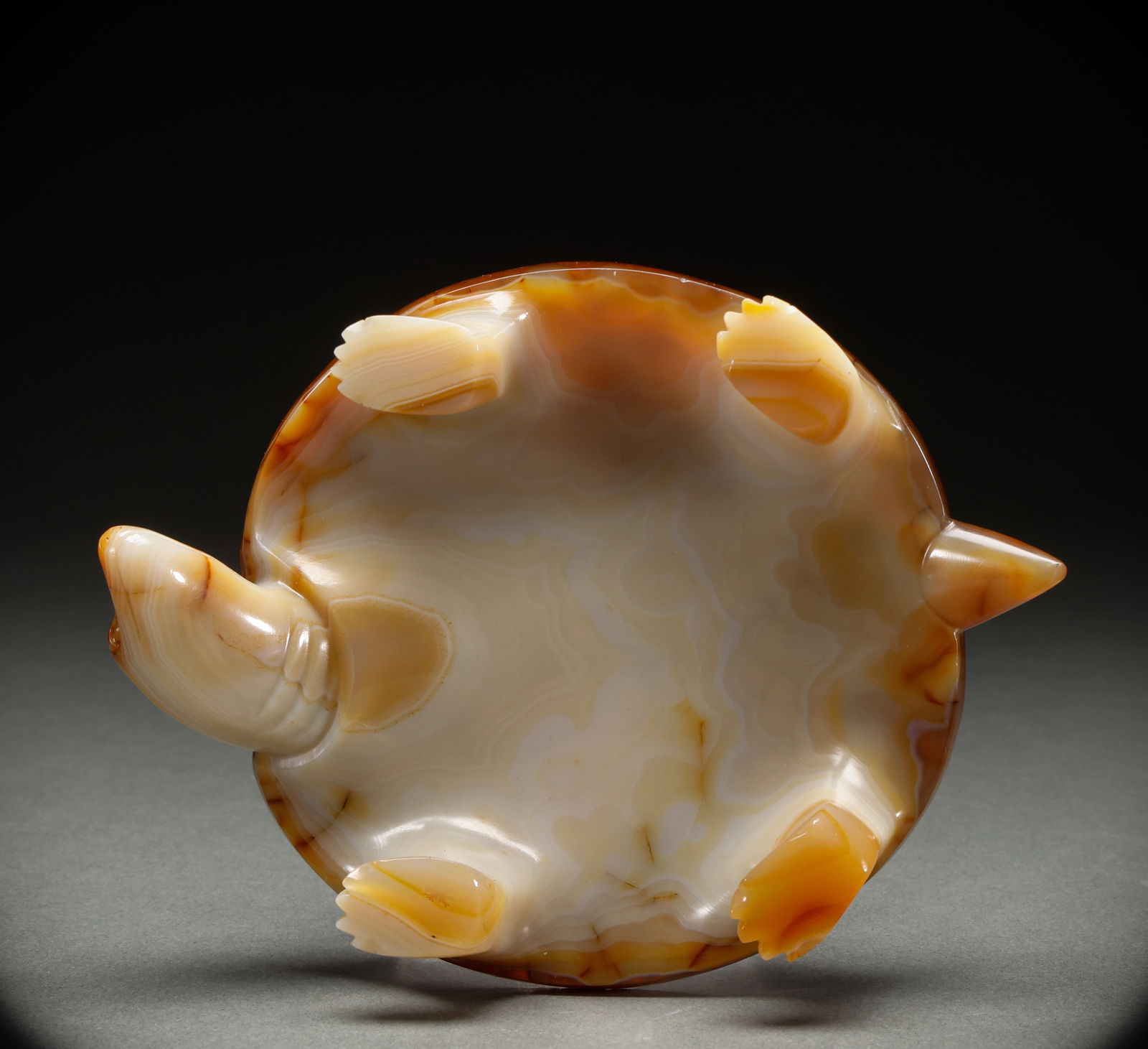 Qing Dynasty agate turtle - 6