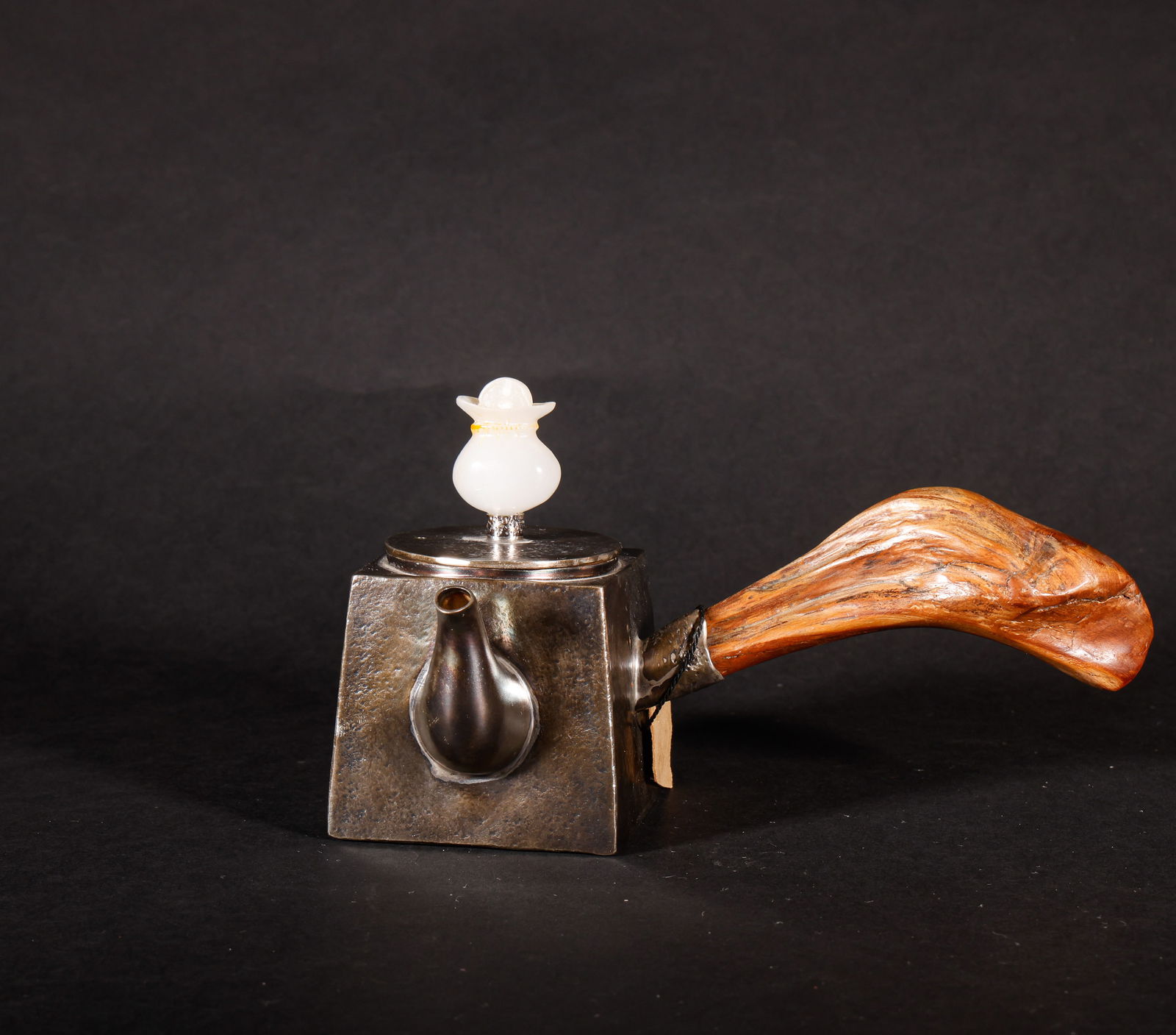 Old Japanese silver teapot (1 of 6)