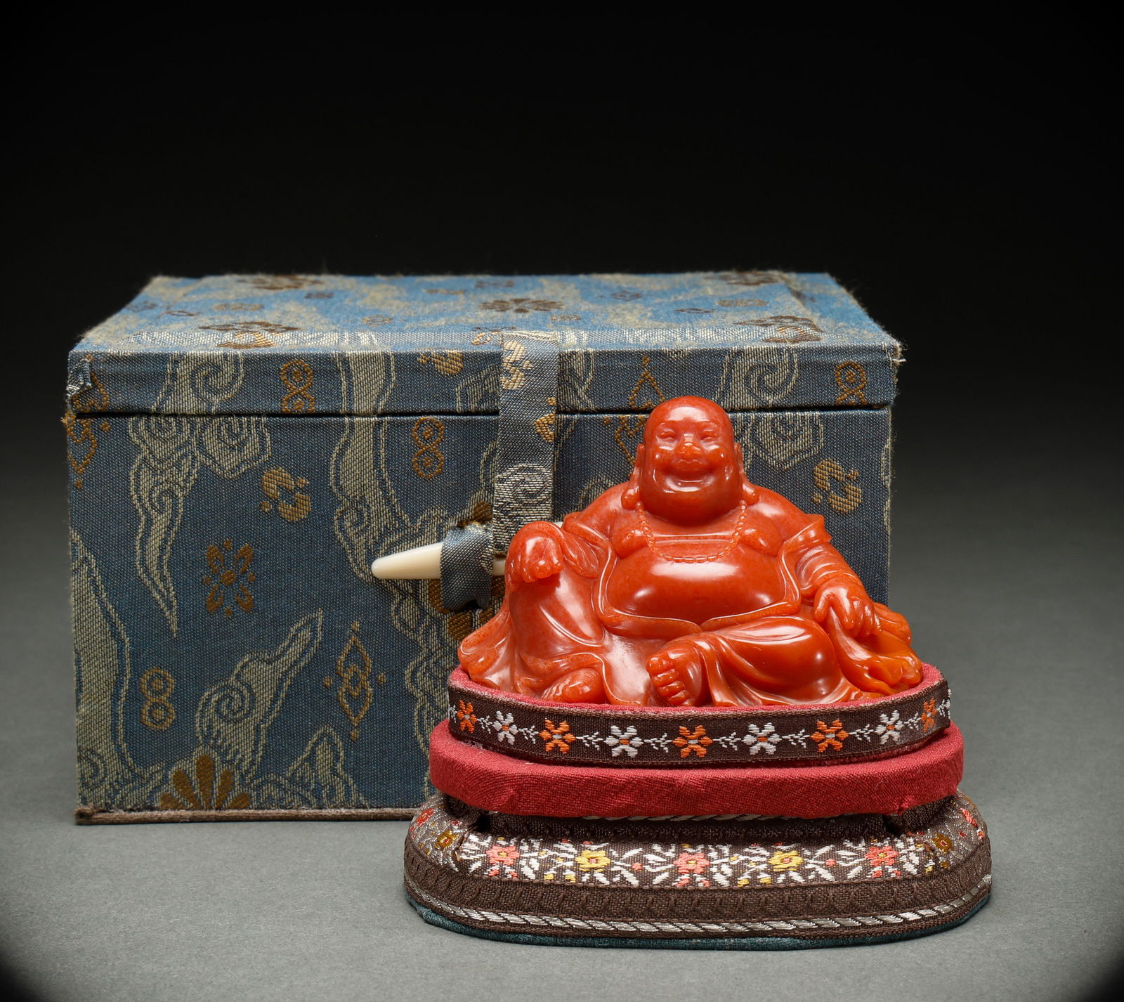 During the Qing Dynasty, the Lotus Stone Maitreya Buddha in Shoushan was enshrined (1 of 7)