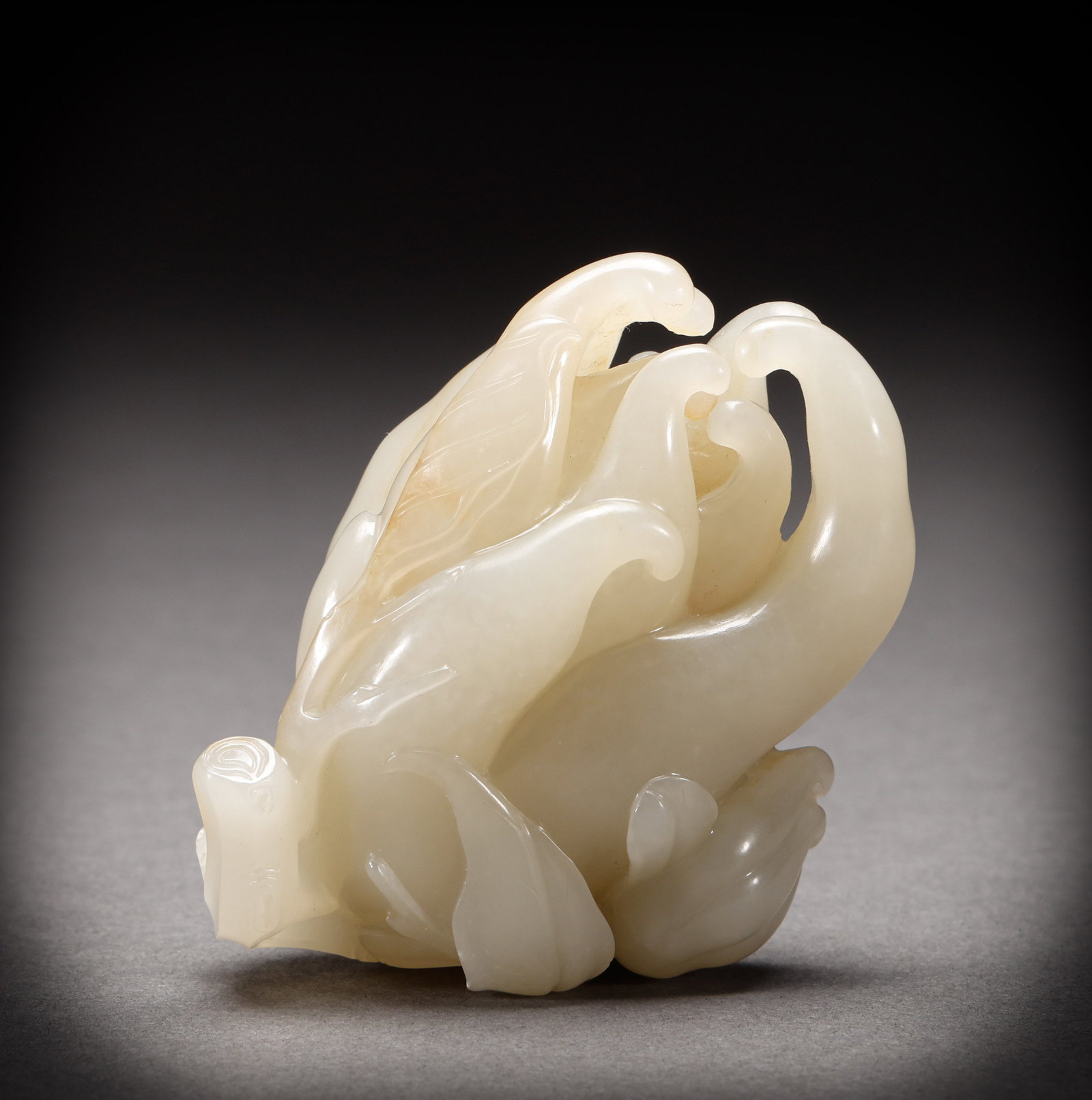 Hetian Jade Buddha Head in the Qing Dynasty (1 of 7)