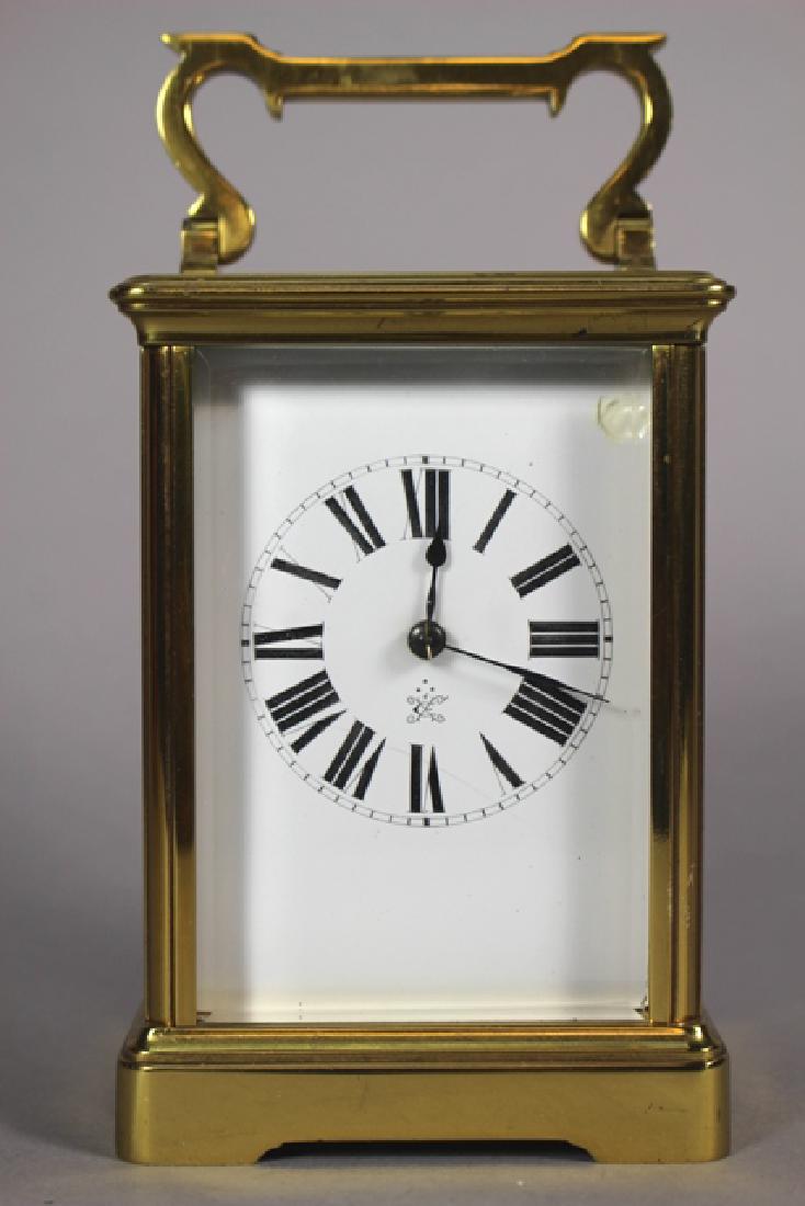 Japy Freres French Brass Escapement Carriage Clock (1 of 8)
