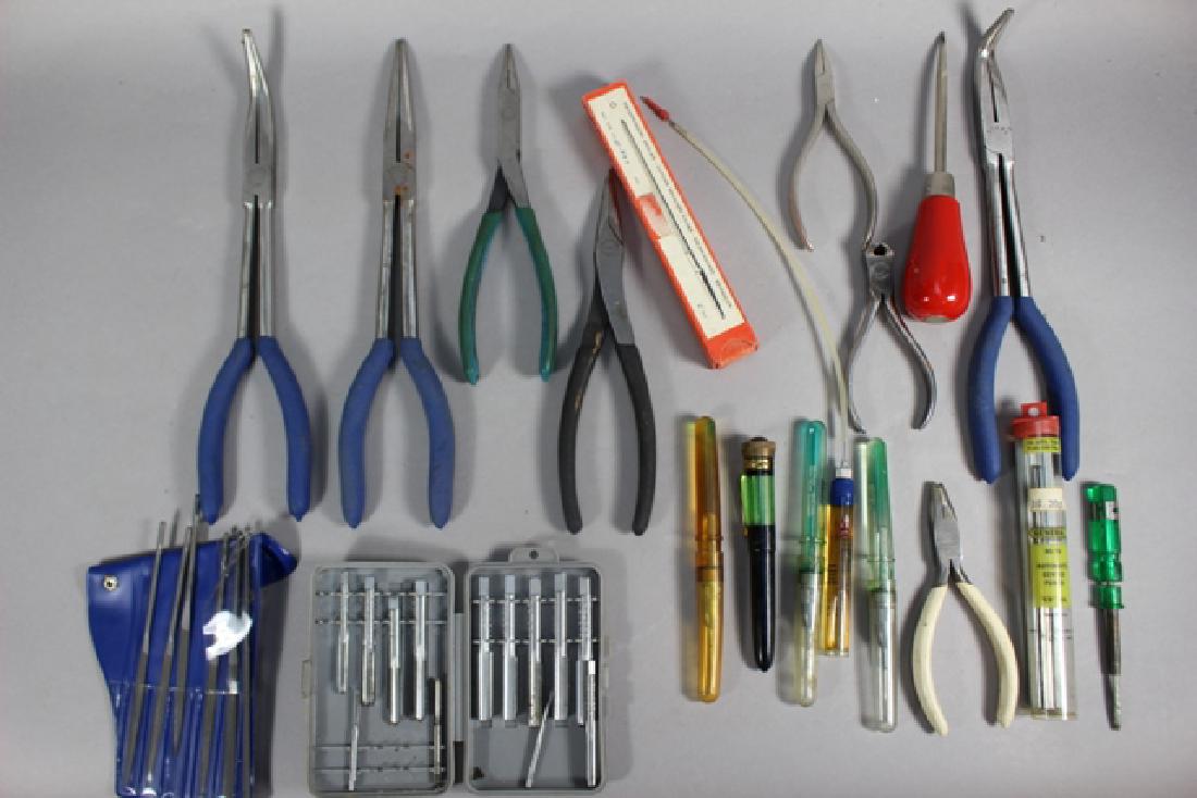 22 Piece Group, Pliers, Oilers, Files & More (1 of 9)