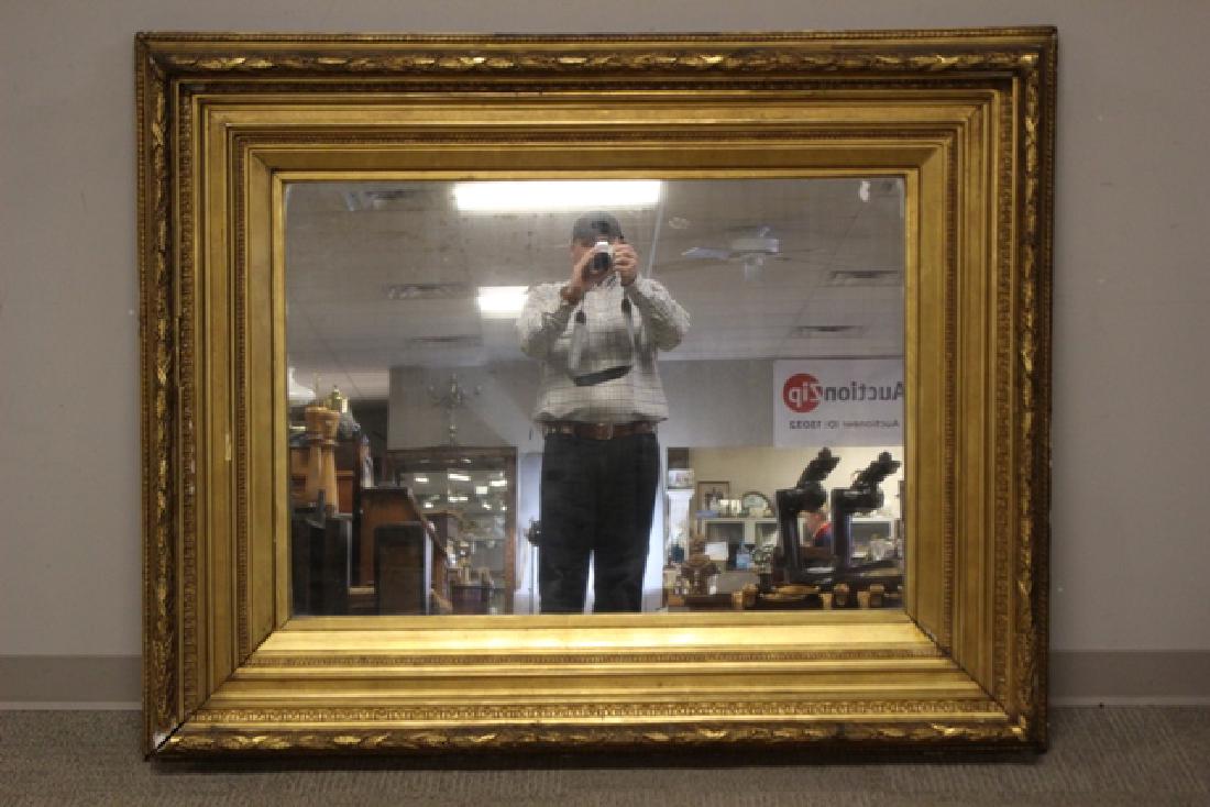 19th century Gilded Gesso Mirror (1 of 9)