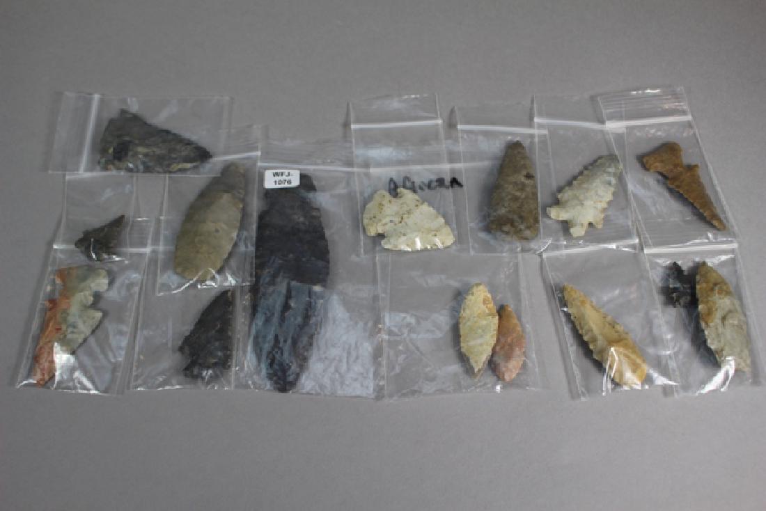 15 Native American & African Arrowheads and Points (1 of 5)