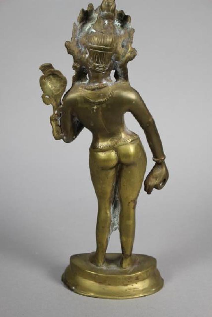 Sino-Tibetan Bronze Statue Tara (Devi) (1 of 7)