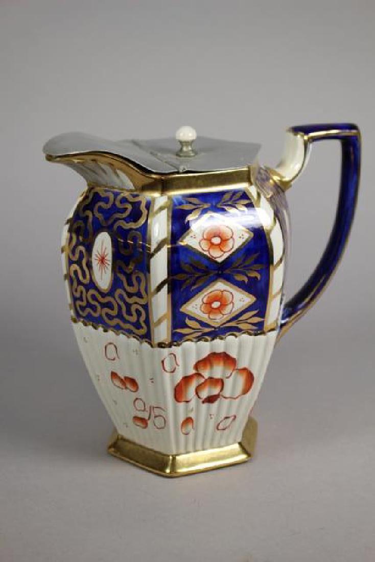 Imari Style Lidded Juice Pitcher Ca. 1910 (1 of 7)