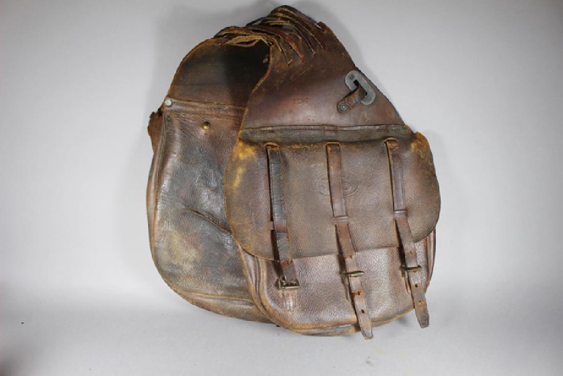 WWI US Cavalry Saddle Bags (1 of 7)