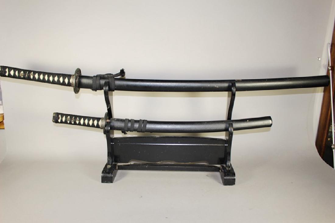 JAPANESE Samurai Swords on Stand (1 of 6)