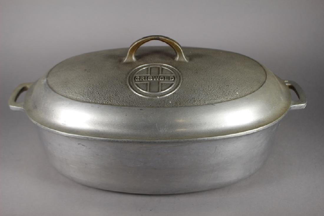 Griswold #5 Alluminum Roasting Pan (1 of 6)