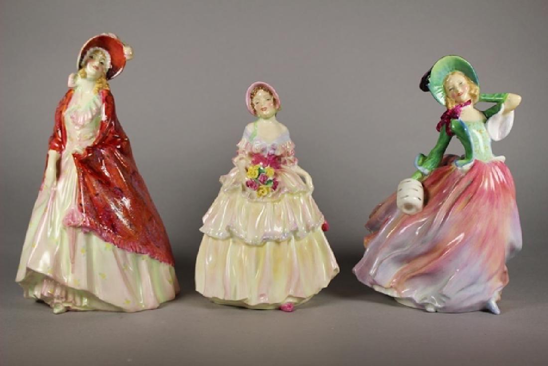 Three Royal Doulton Figurines (1 of 8)