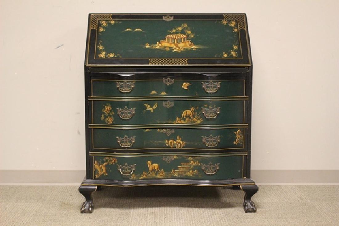 20th C. Oriental Influence Slant Front Desk (1 of 7)