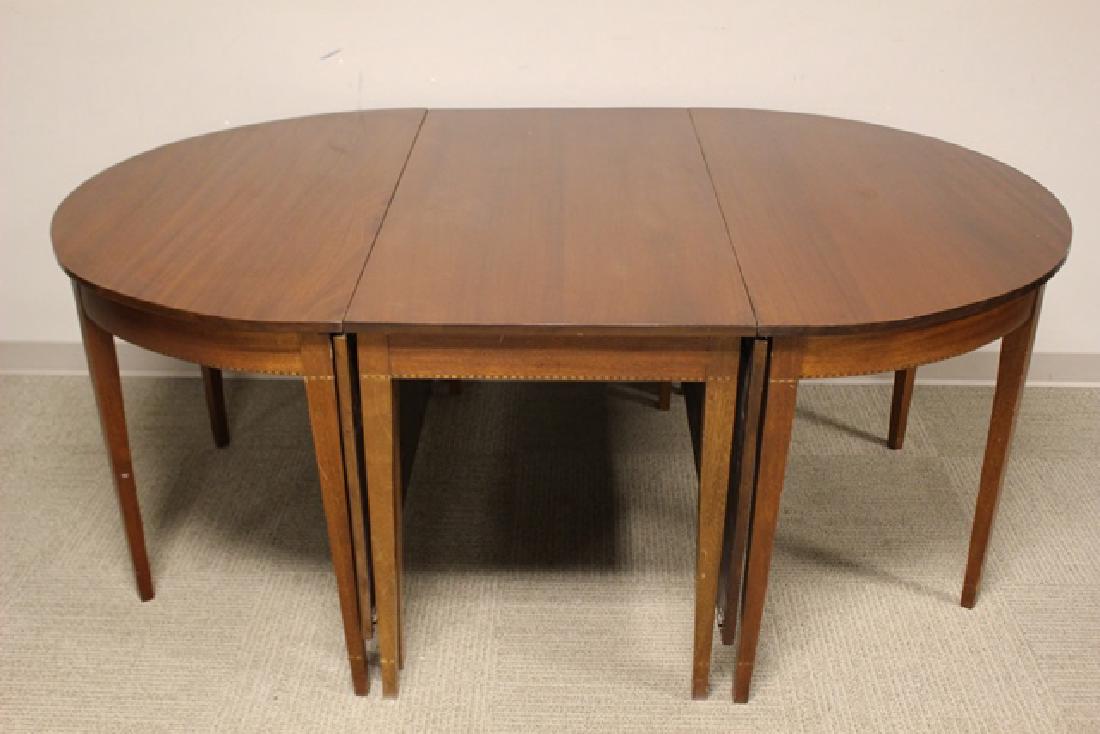 Early 19th C. Hyperwhite Banquet Table (1 of 8)