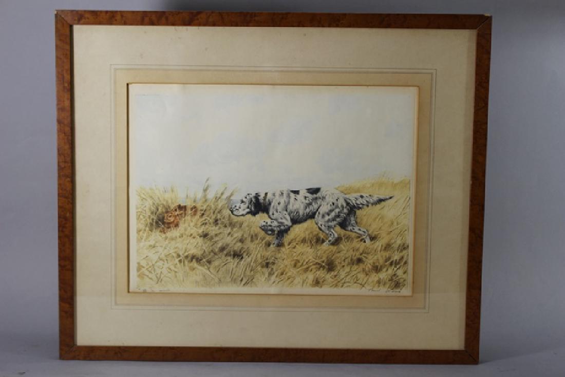 Paul Wood Hand Colored Etching (1 of 7)
