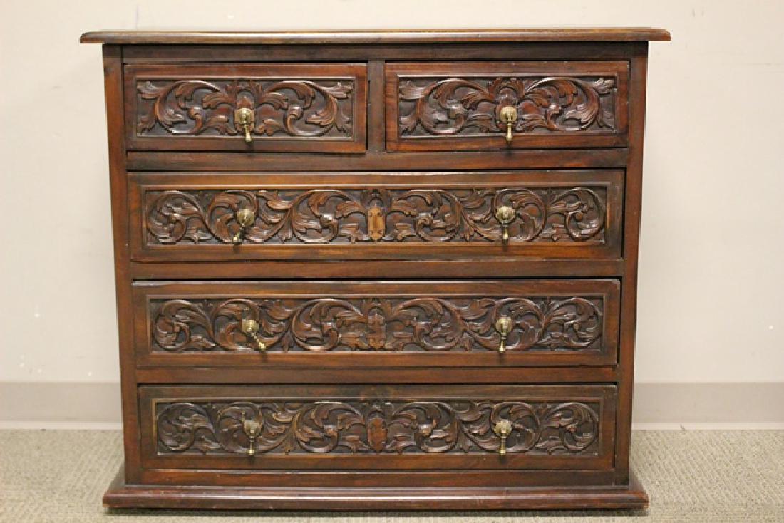 19th Century Walnut Chest (1 of 9)