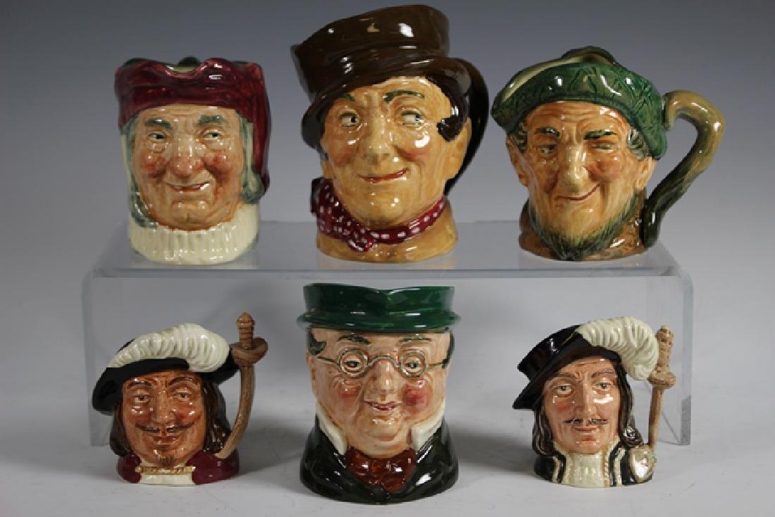 Six (6) Royal Doulton Toby Jugs (1 of 9)
