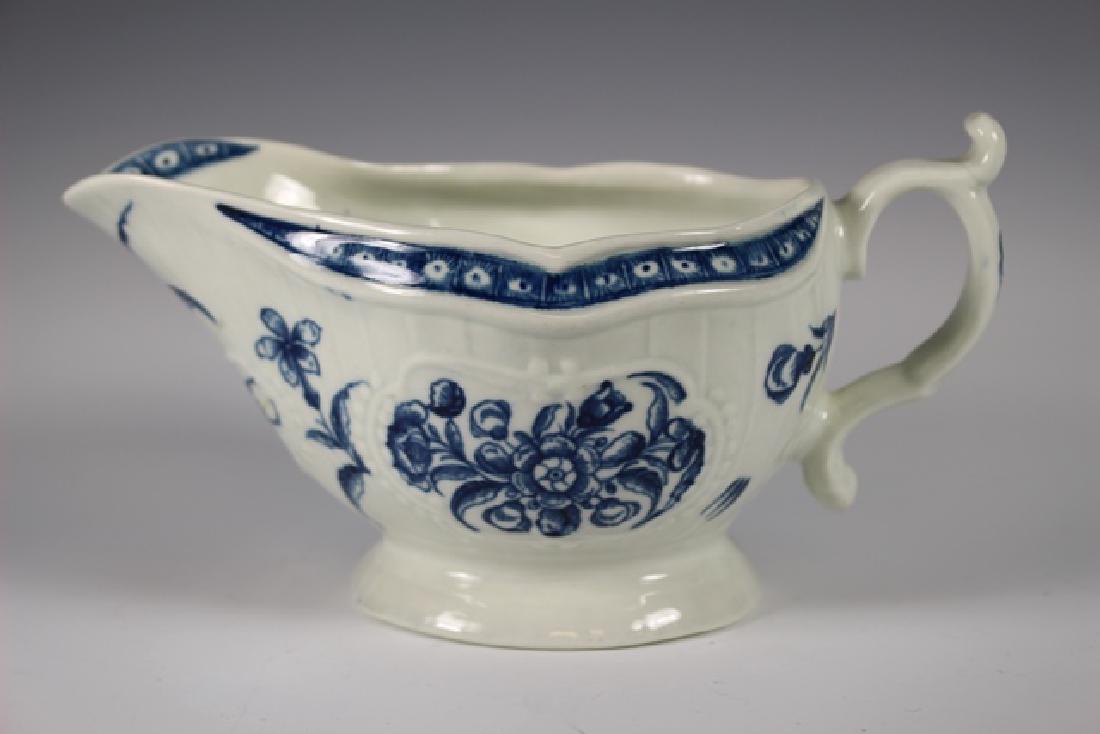 Dr. Wall Period Worcester  English Porcelain Sauce Boat (1 of 9)
